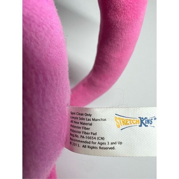 Stretch Kins Pink And Purple Unicorn Plush Toy 30" Tall - Picture 4 of 12